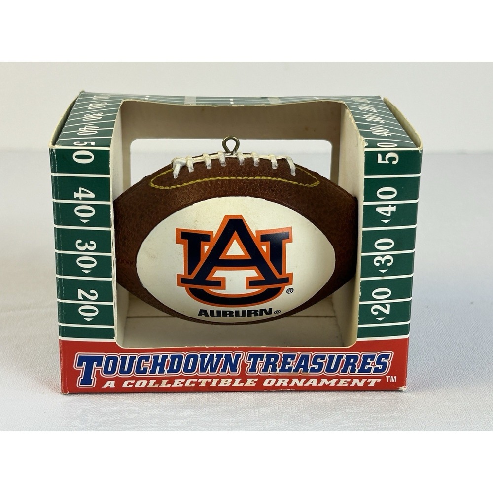 Auburn Tigers Football Ornament Topperscot Touchdown Treasures NCAA Christmas